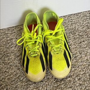 Kids Yellow and Black Athletic Shoes